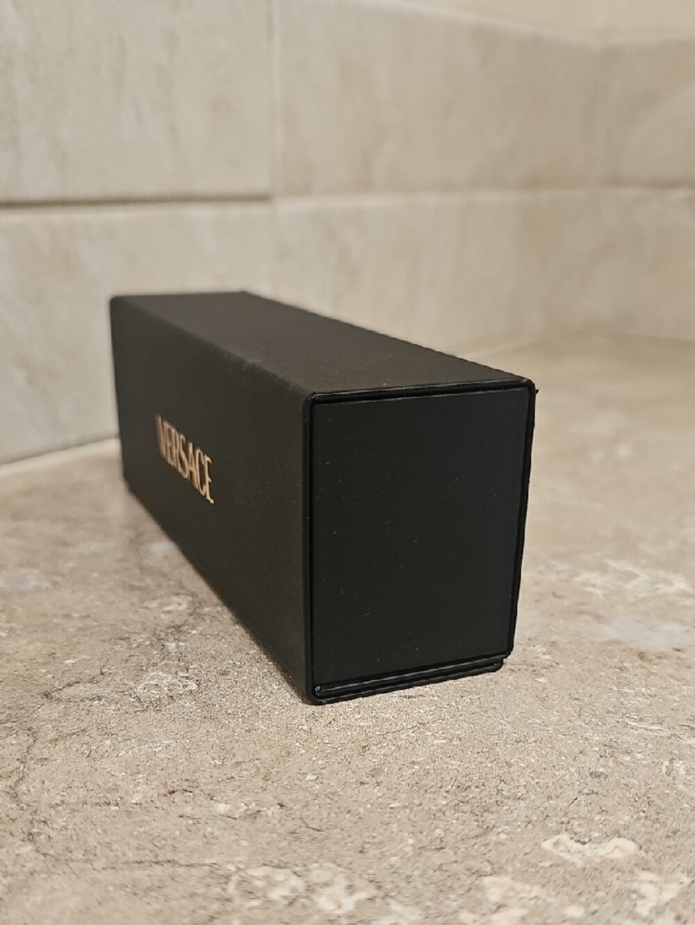 Versace Black and Gold Eyewear Case - Picture 2 of 5